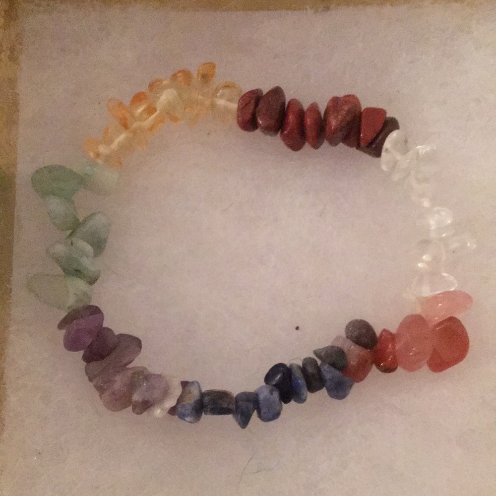 Multicolor Gemstone Chakra Bracelet